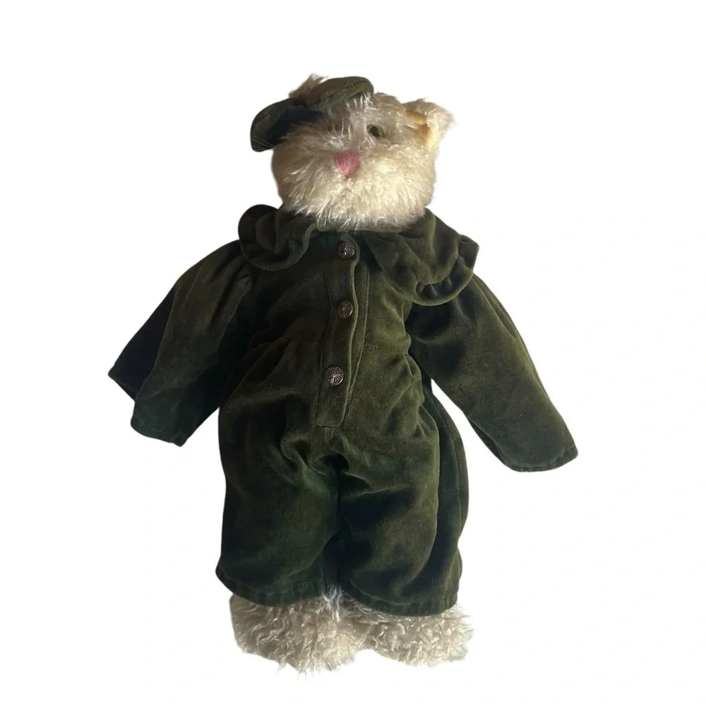 Boyd's Bears Katie Cat Kitten 17” Plush Stuffed Animal Outfit Retired 1997 Toy